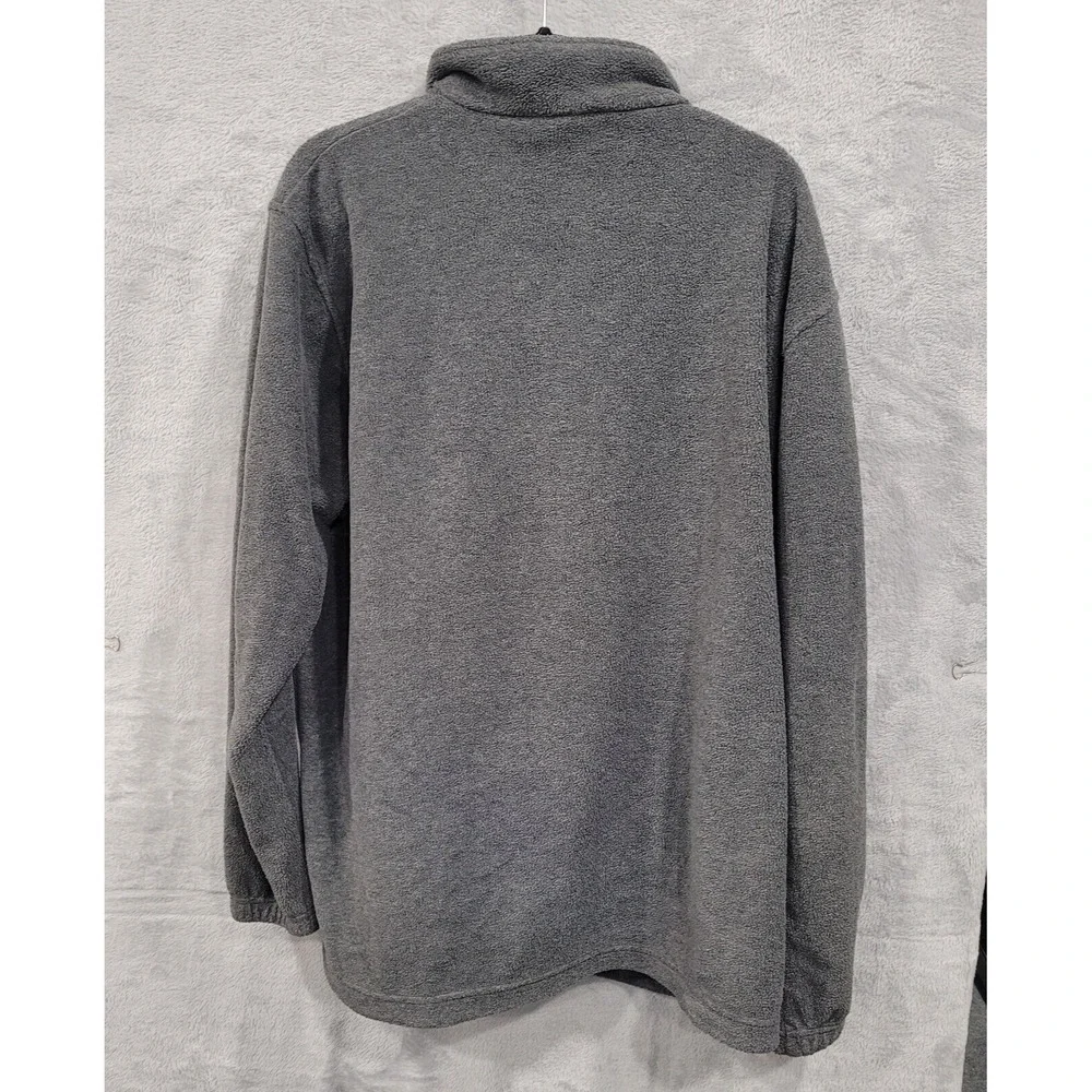 Texas Longhorns Fleece Pullover Men's 2XL‎ Gray 1/4 zip SEC Football